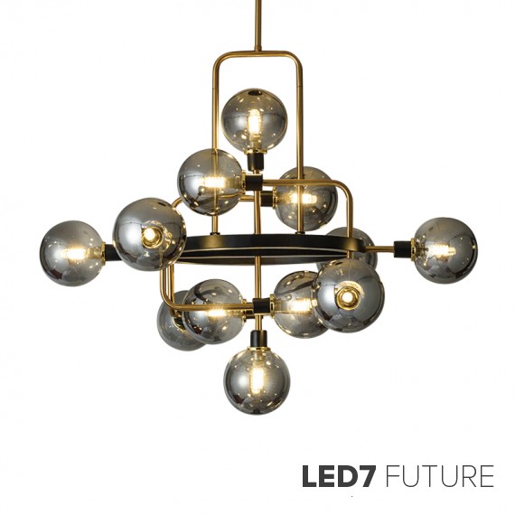 Loft Industry Modern - Mercury Chandelier